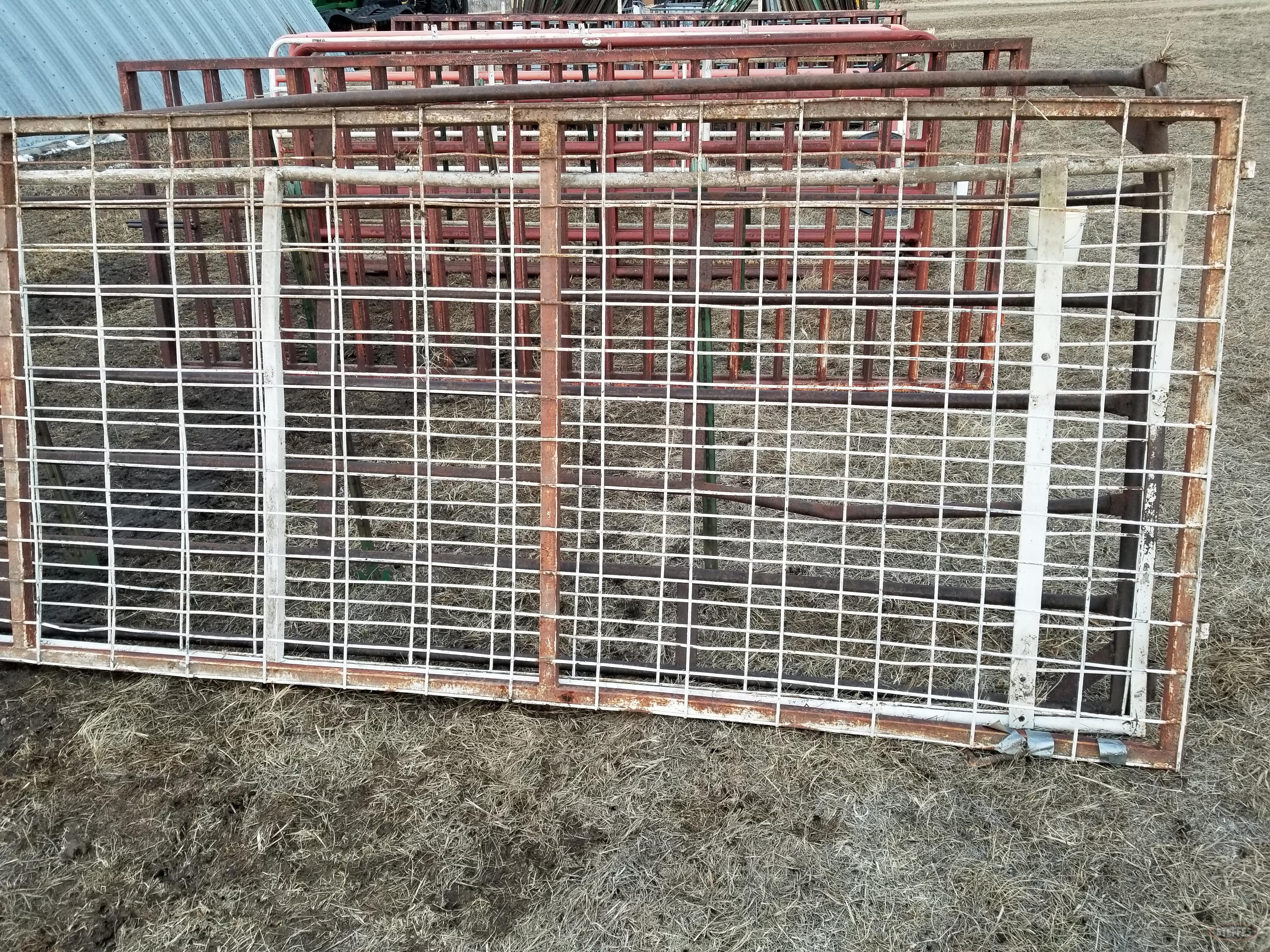 (3) stock panel gates